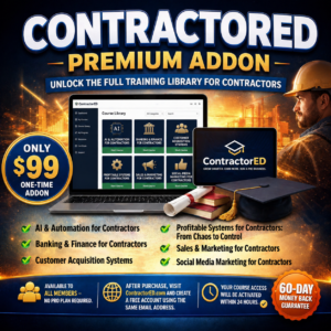 ContractorED Premium Addon